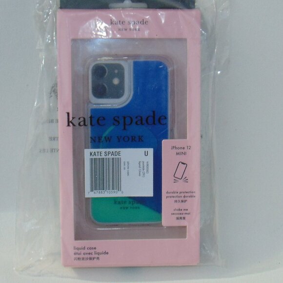 Kate Spade New York iPhone 12 Mini Double Protection Liquid Case NIP! - Picture 1 of 1
